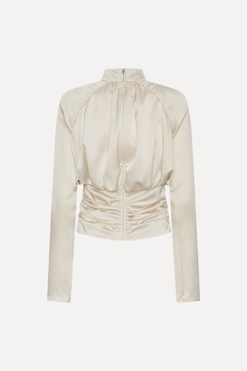 LS RUCHED TOP  Turtledove