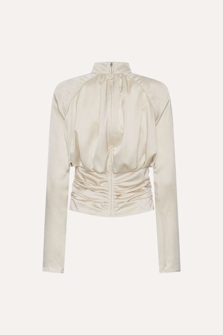 LS RUCHED TOP  Turtledove