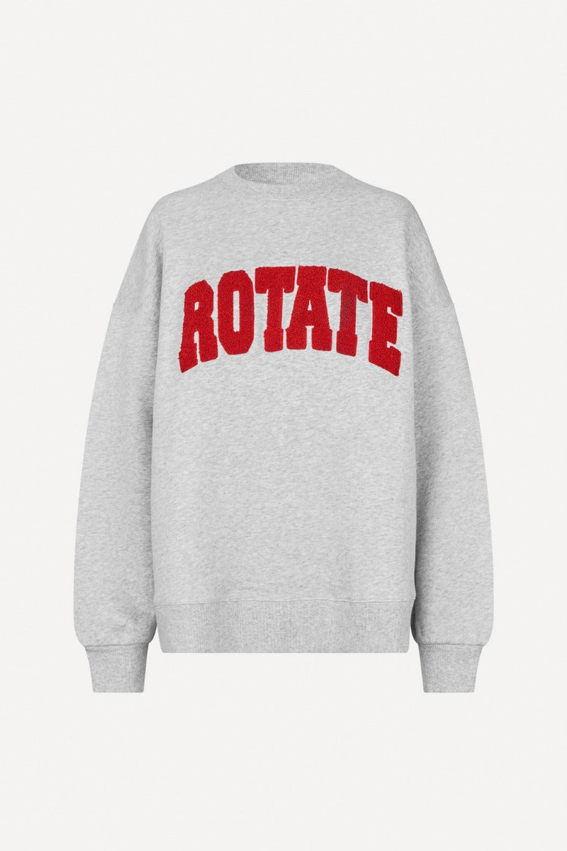 IRIS CREWNECK Light Grey Melange