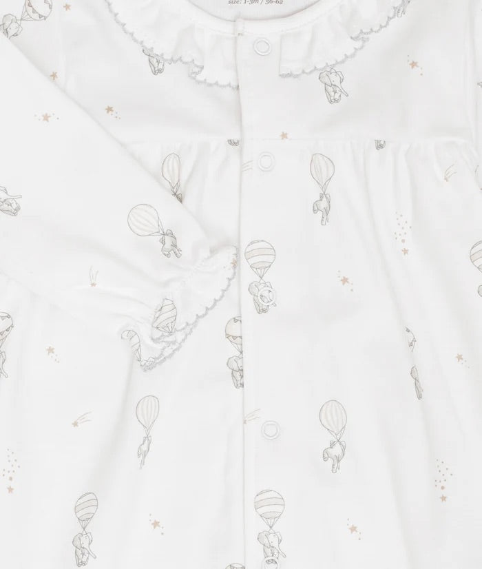 Flying Elephants Gia Overall  White