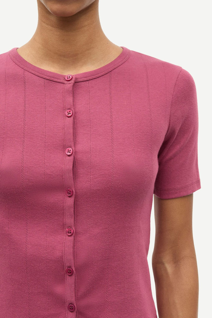 Sajuni Ss Cardigan 15901  Dry Rose