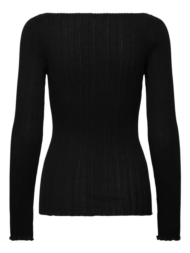 RWJudy LS Boatneck T-shirt  Black
