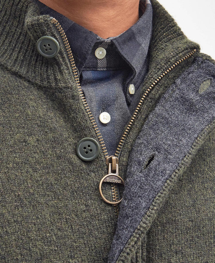 Barbour Ess Patch Crew Seaweed