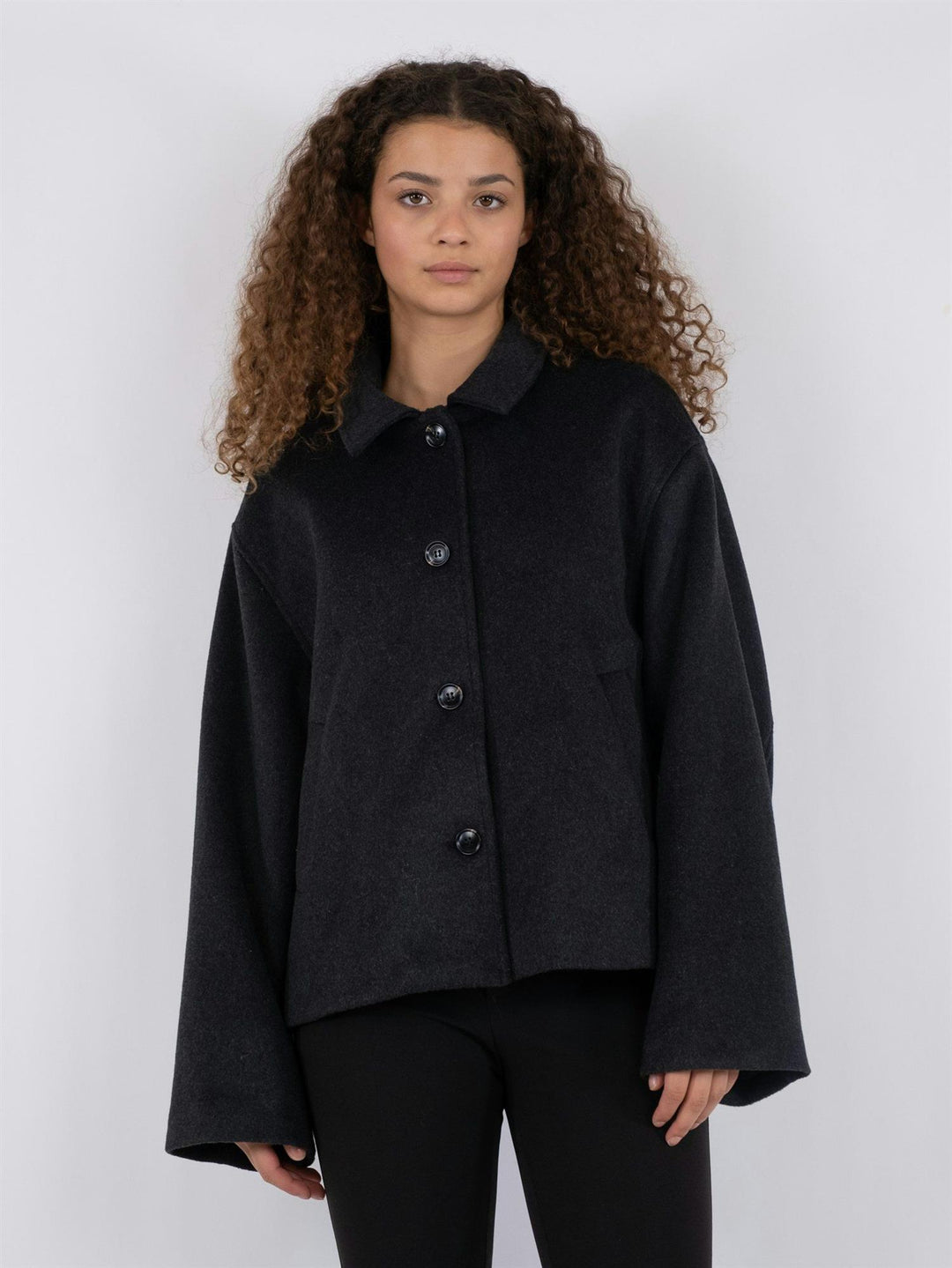 Hamra Wool Jacket  Antracit