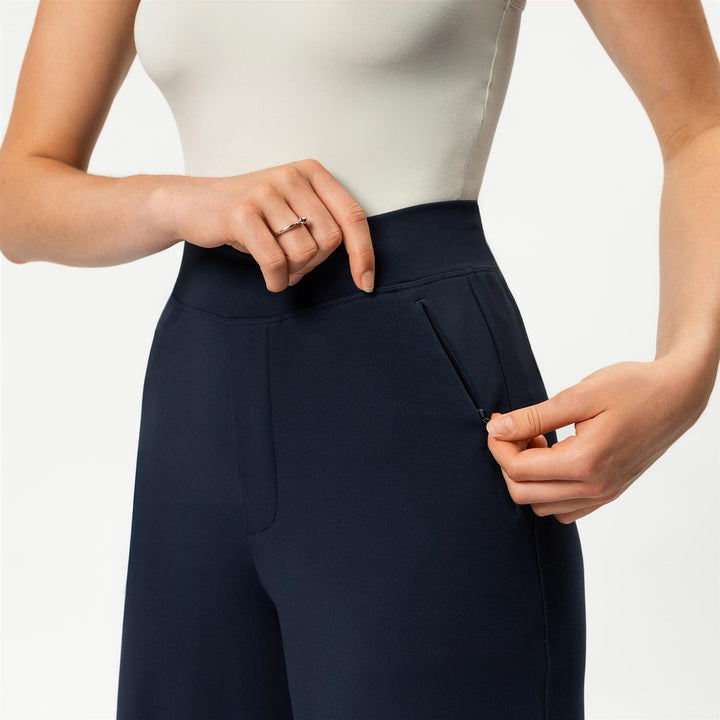 Asana Wide Pant 32"L  Navy