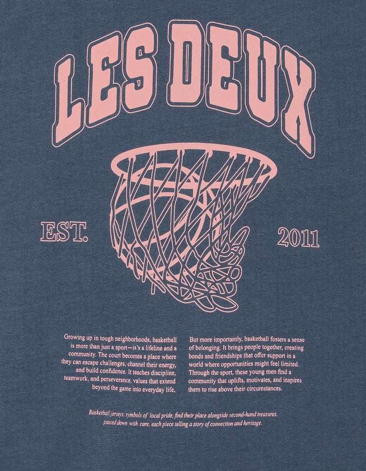 Hoop T-Shirt KIDS  Dark Denim Blue