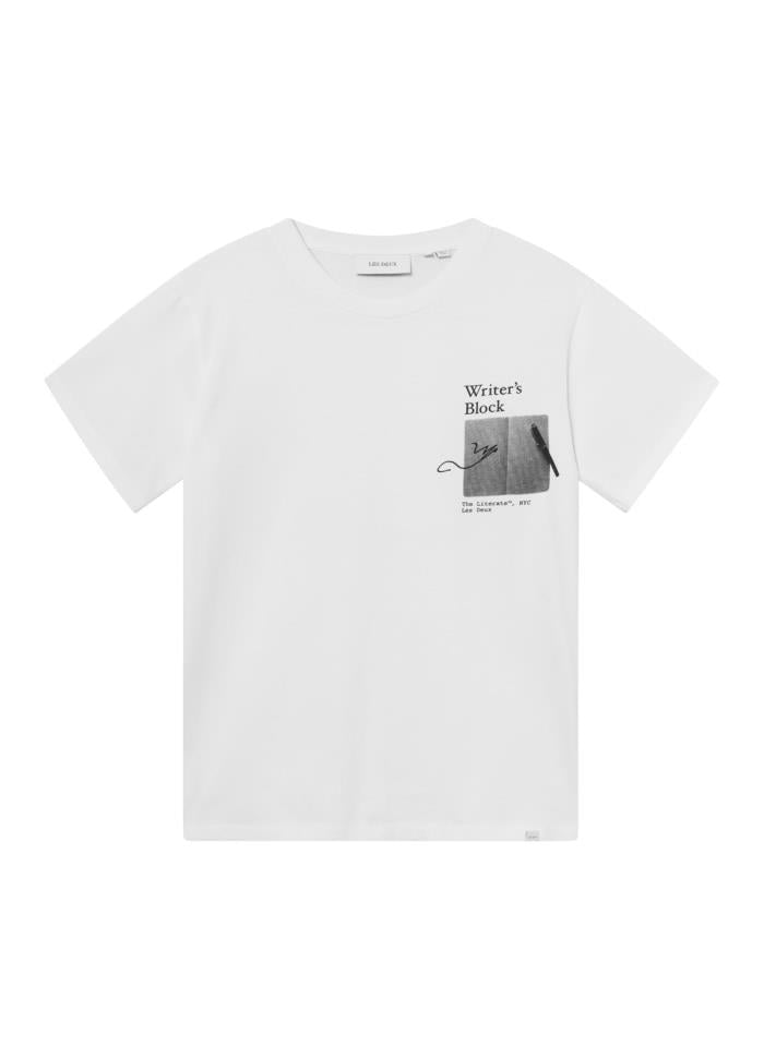 Newspaper T-Shirt  White