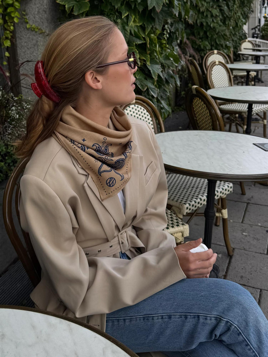 Wool Scarf  Cappucchino