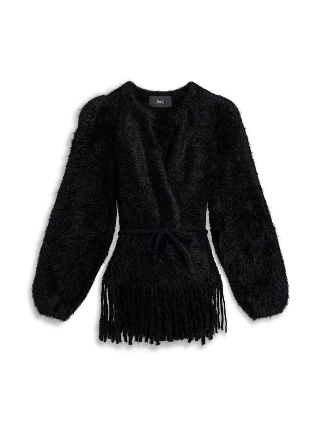 Fidele Chunky Cardigan  Black