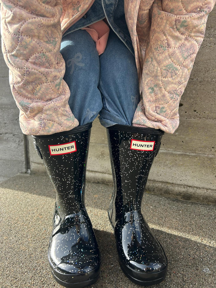 JUNIOR ORIGINALS GIANT GLITTER BOOT  Black