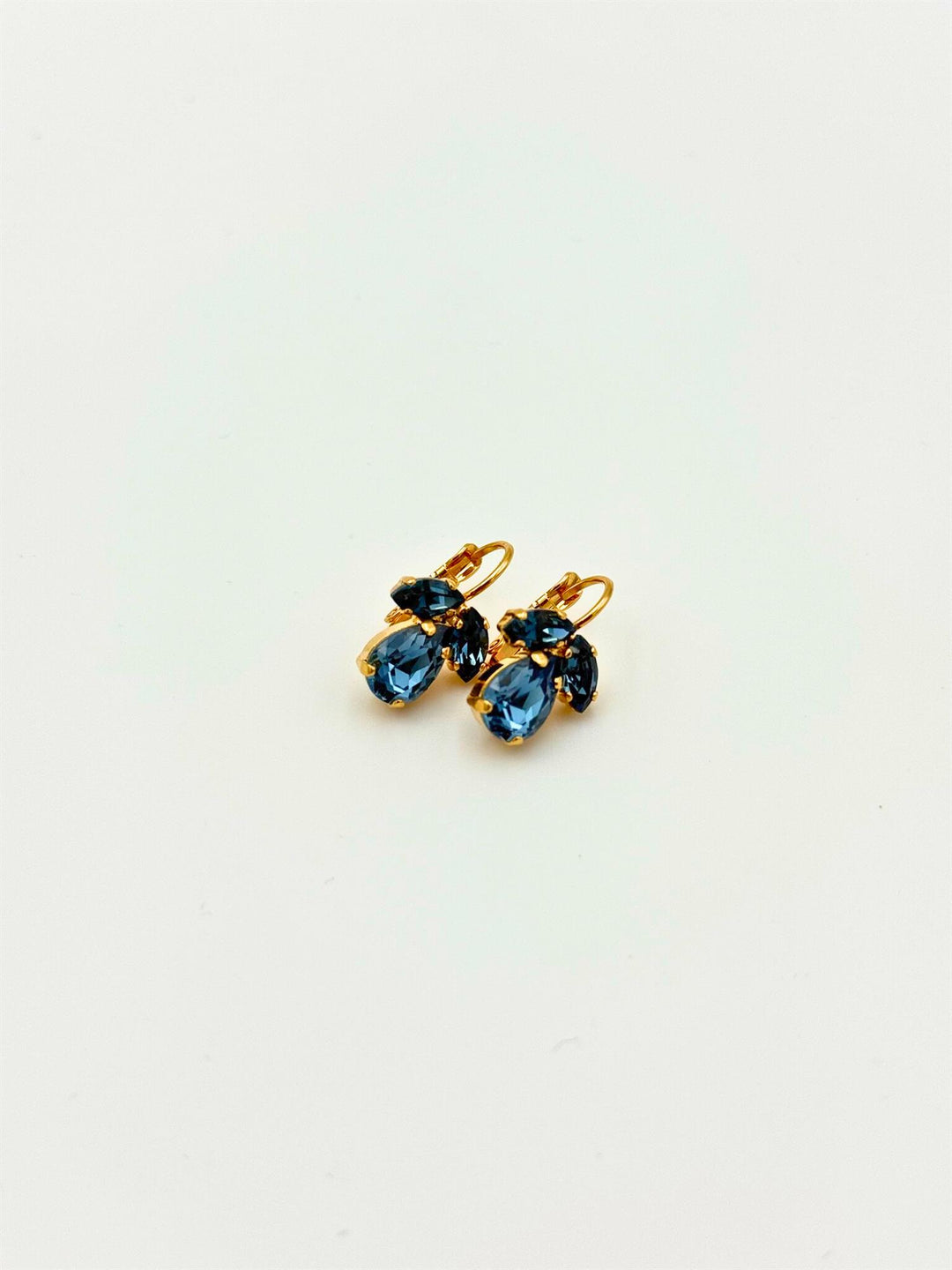 PETITE TIMO EARRINGSGOLD  Denim