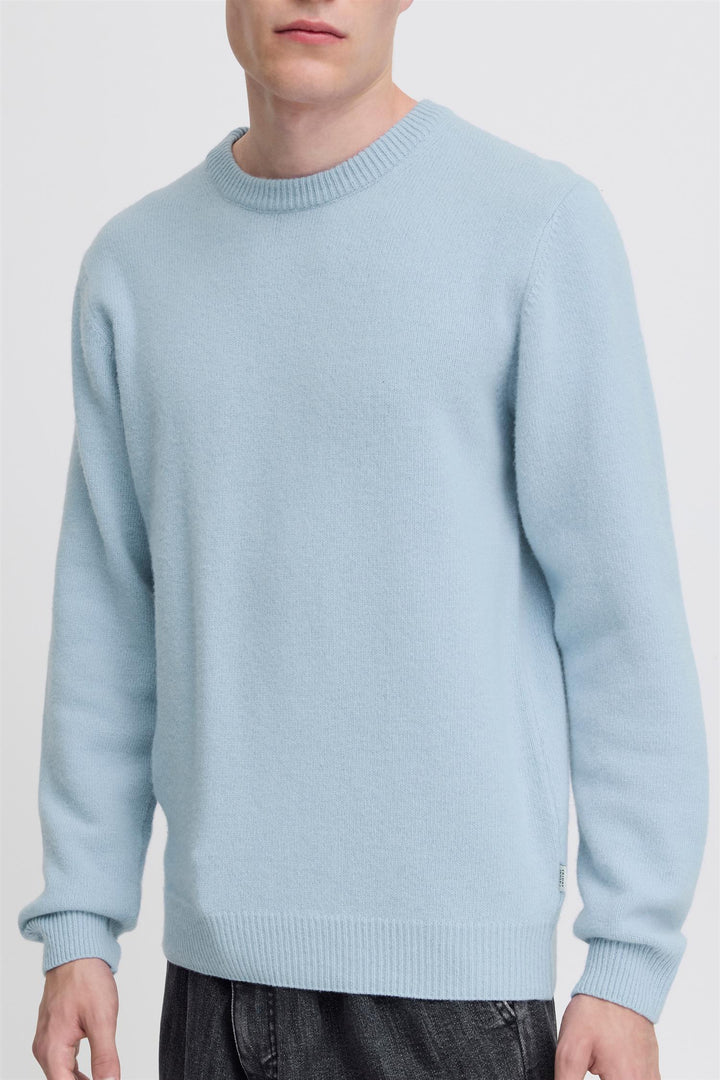 KARL crew neck bounty knit  Placid Blue