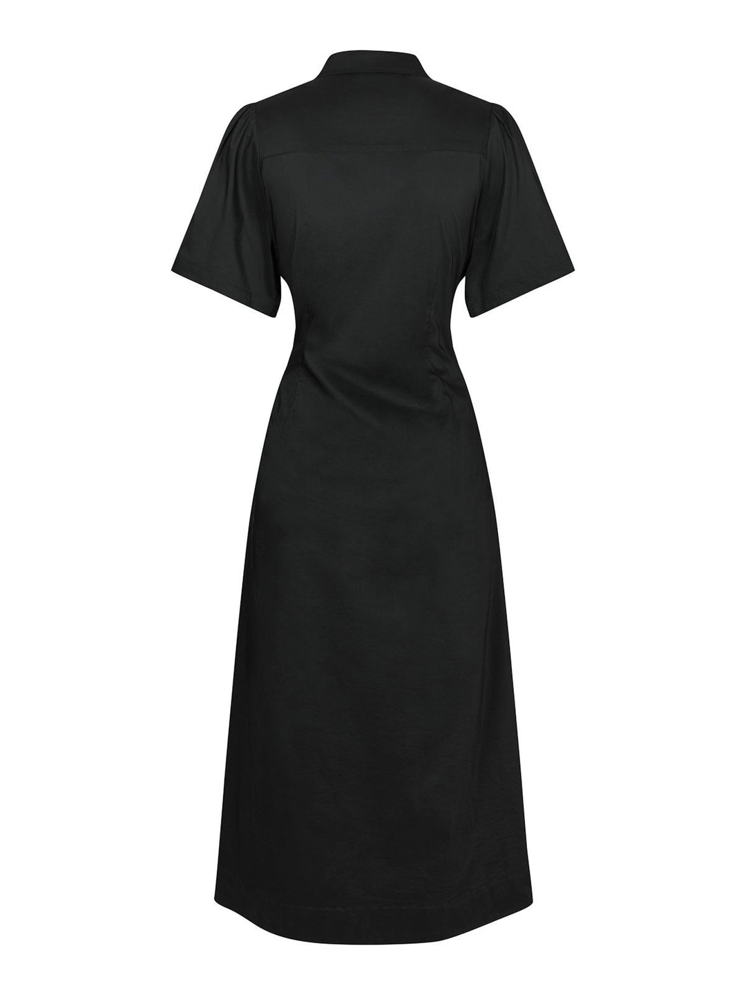 Baia Poplin Dress  Black