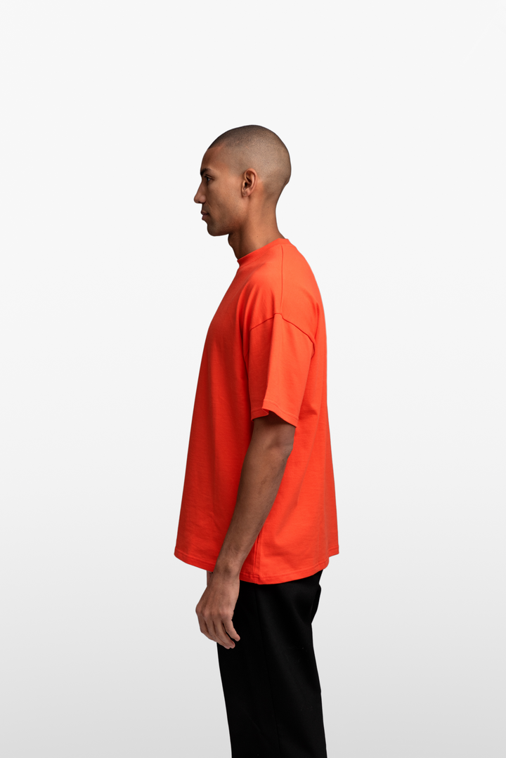 BOX FIT T-SHIRT  Vulkan Orange