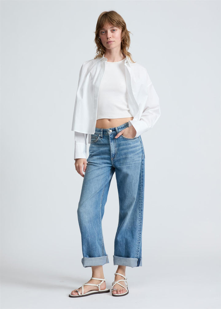 FEATHERWEIGHT BAGGY DRE LOW-RISE BOYFRIEND  Orian