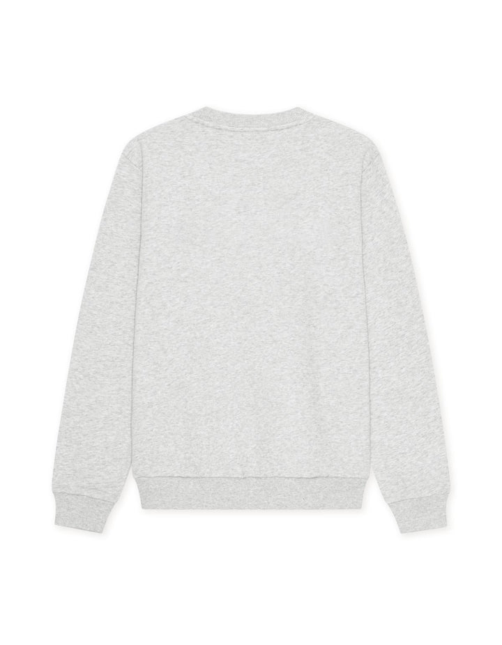 Signature Print Sweatshirt Snow Melange