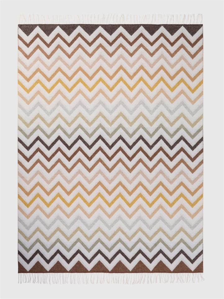 WATAMU THROW  Beige Multicolor