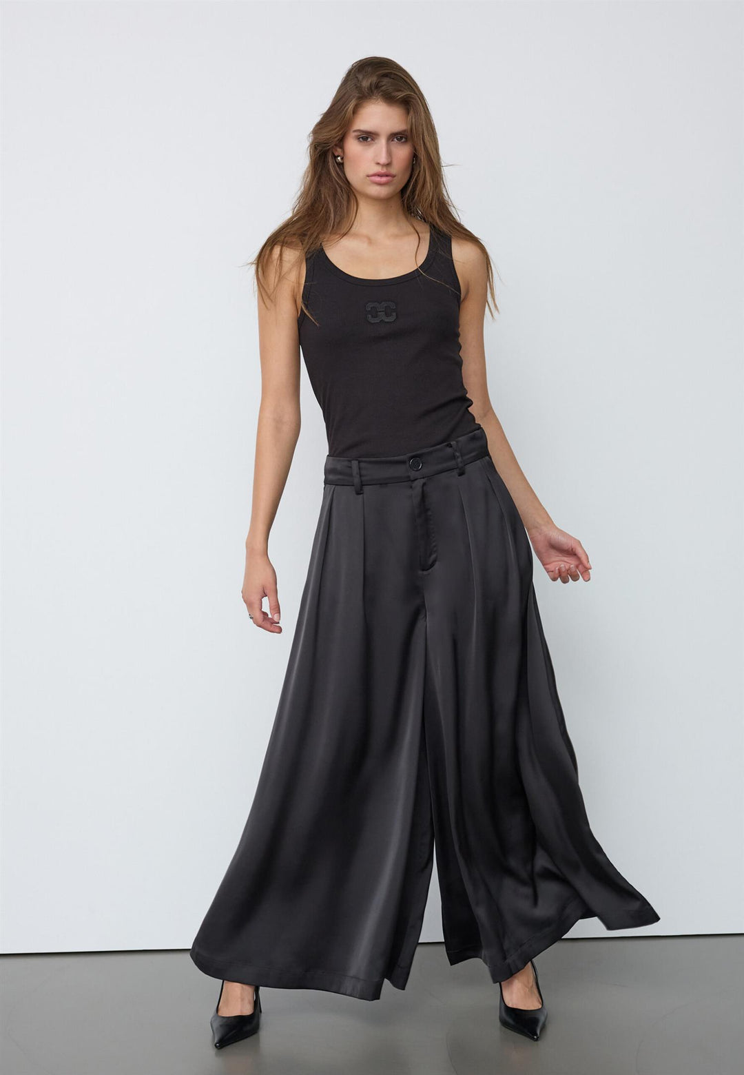 SafiraCC Skirt Pant Black