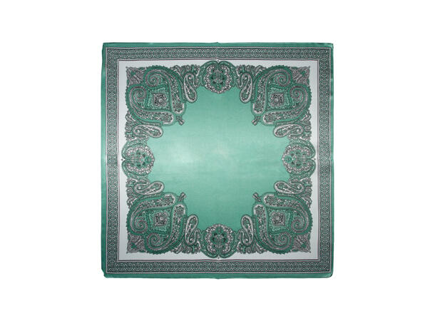 Skjerf klassisk SILKE 70x70  Lys Grønn