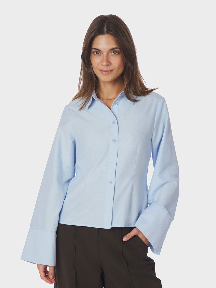 Rosa Oxford Shirt  Light Blue