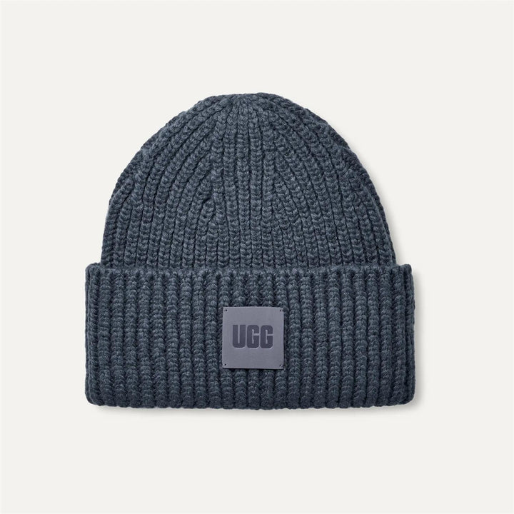 Chunky Rib beanie  Dark Wave