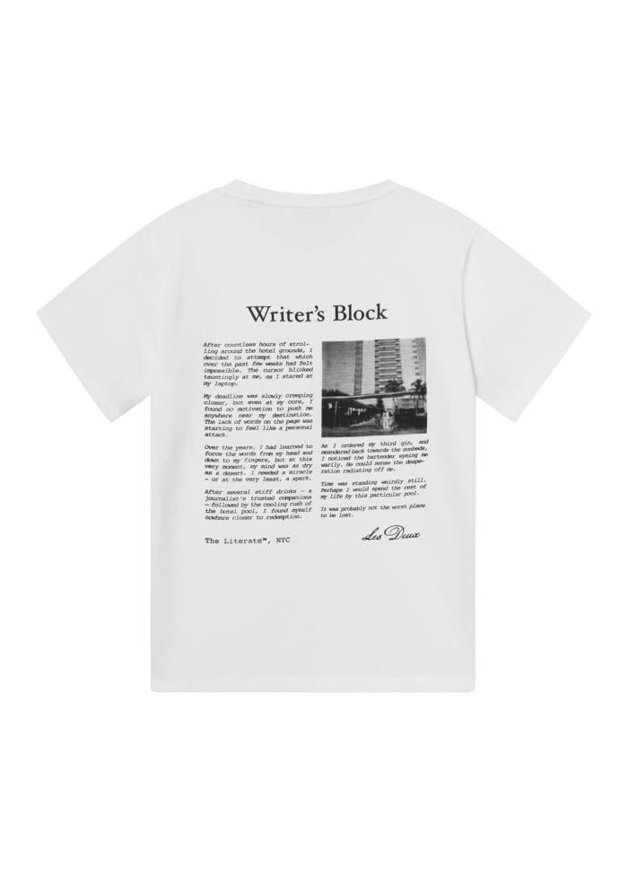 Newspaper T-Shirt  White