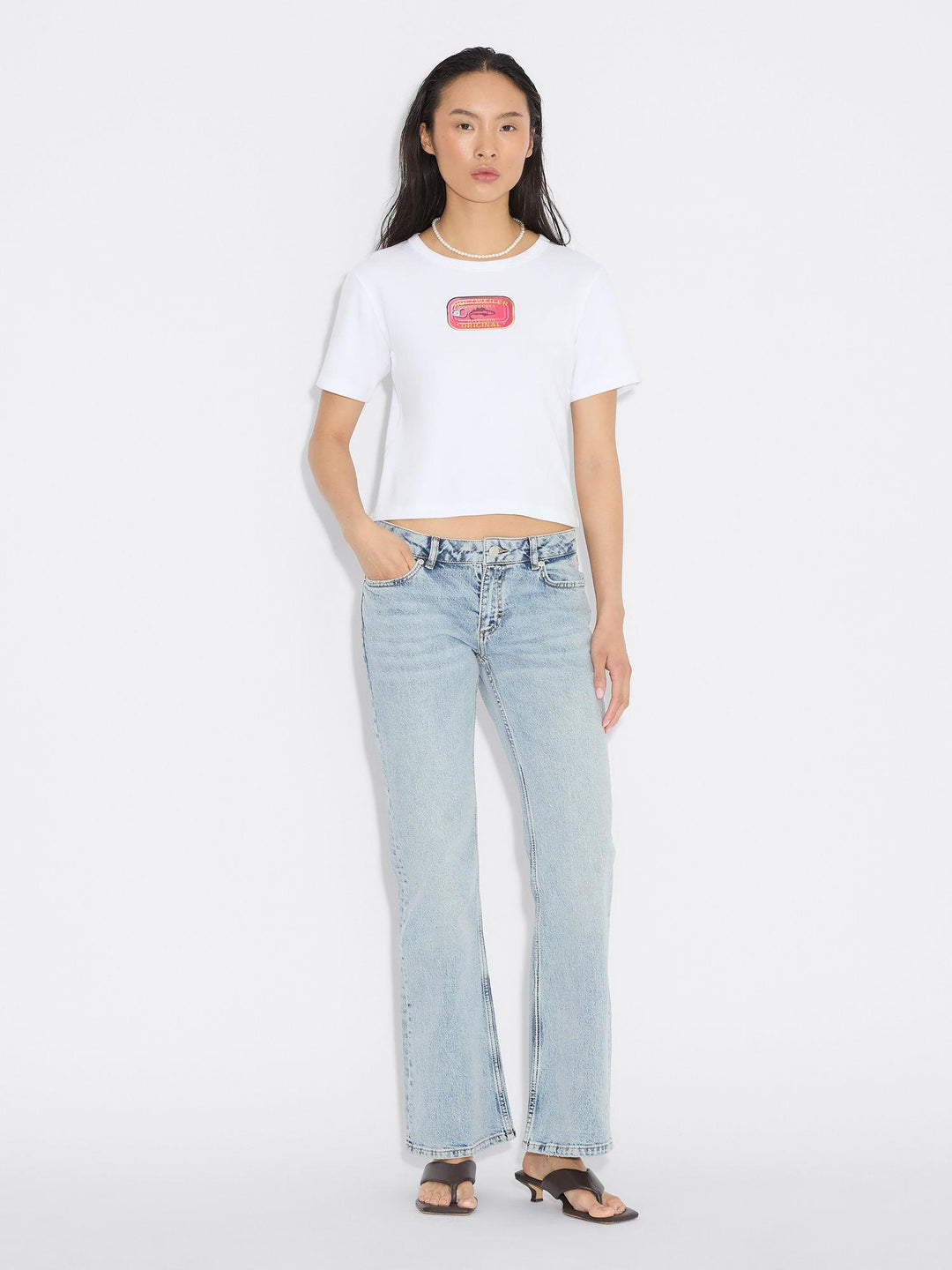 Mackerel Tee  White