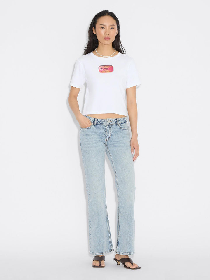 Mackerel Tee  White