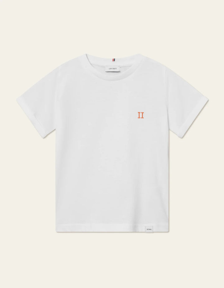 Nørregaard T-Shirt Kids  White/Orange