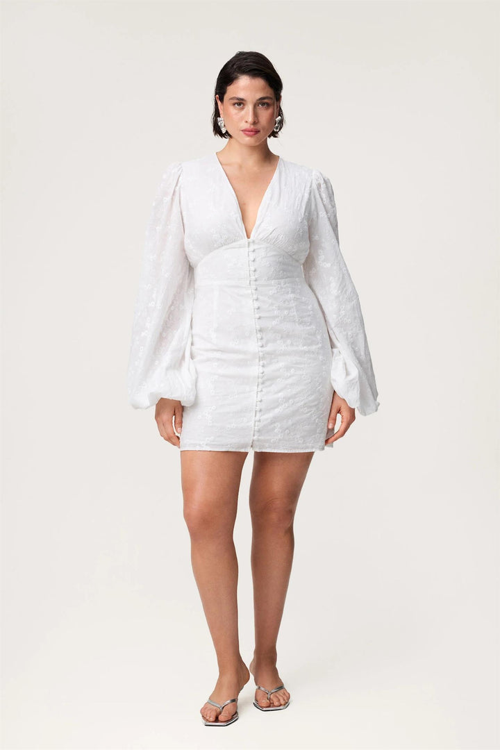 Florence dress  White Embroidry