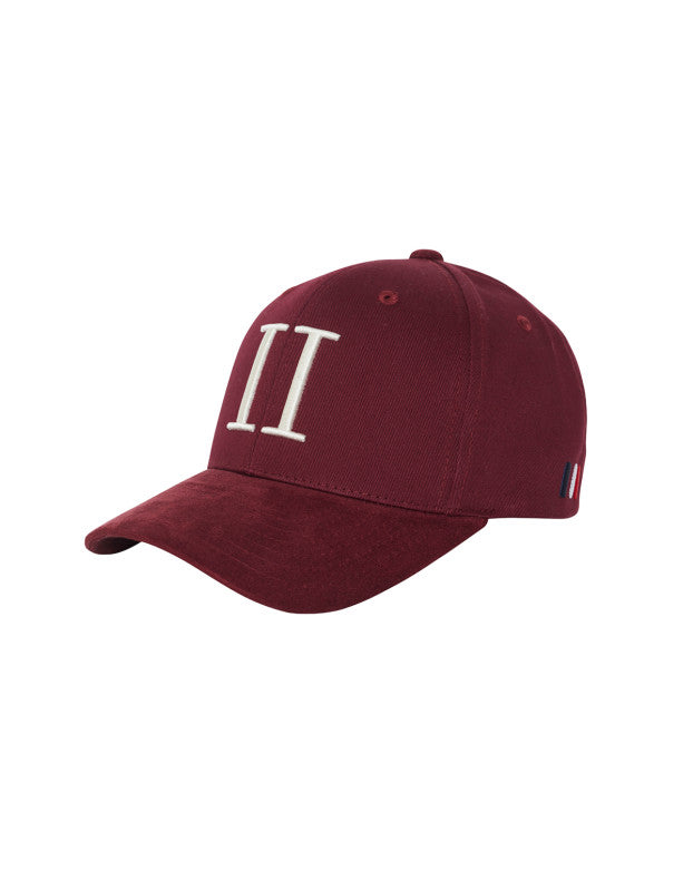 BASEBALL CAP SUEDE II  Burgundy/Off White