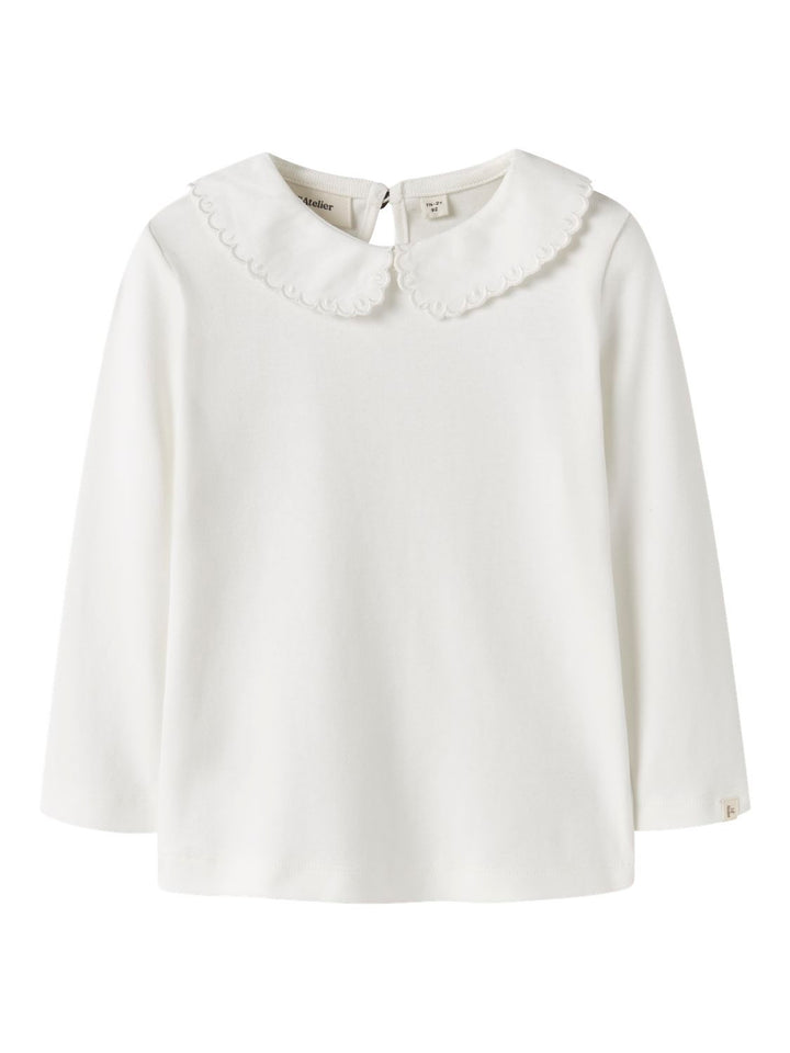 Fundo Lia Ls Slim Top Offwhite
