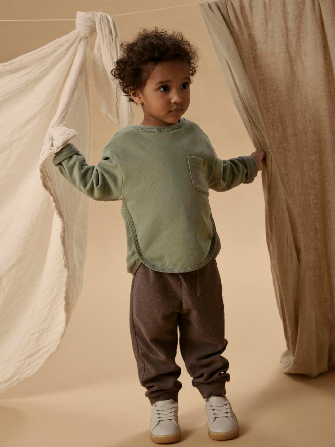 Nmmbanjo Loose Sweat Pant Lil  Mørkebrun