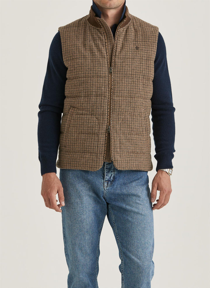 Welsh Vest  Brown