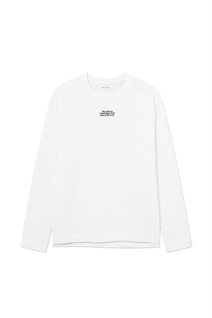 WWRYAN LS TEE  Bright White