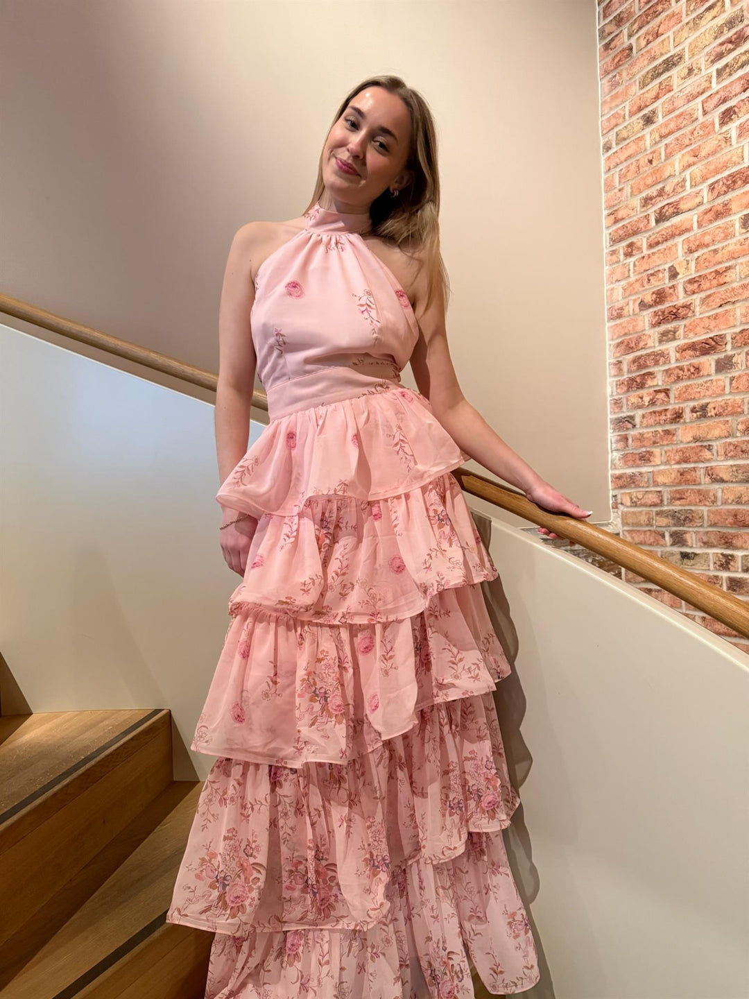 Angeline Maxi Dress  Blush Bloom