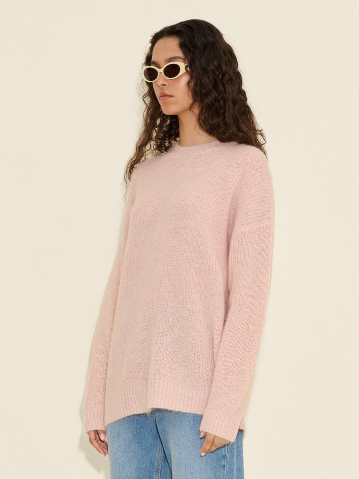 Sande Knit Sweater  Lt. Pink