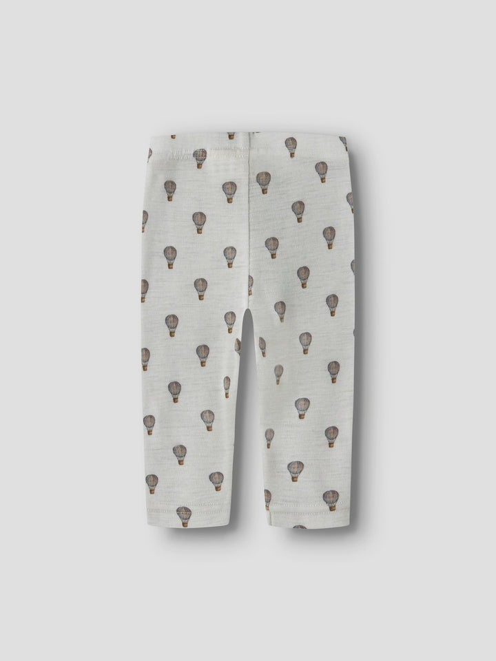 Noel Nor Wool Slim Legging  Lysegrå