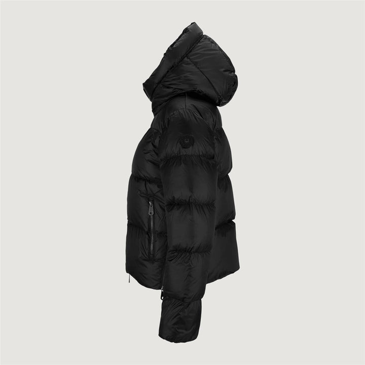 VAL CENIS SHORT NO NECK LOGO  Black-Black