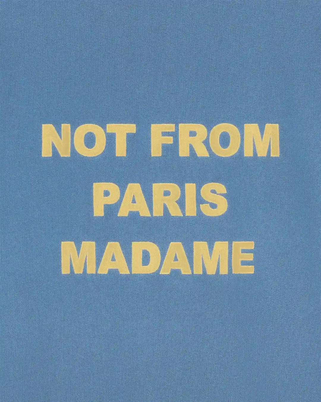 Le Sweatshirt Slogan  Atlantic Blue