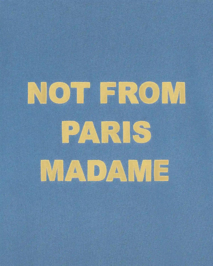 Le Sweatshirt Slogan  Atlantic Blue