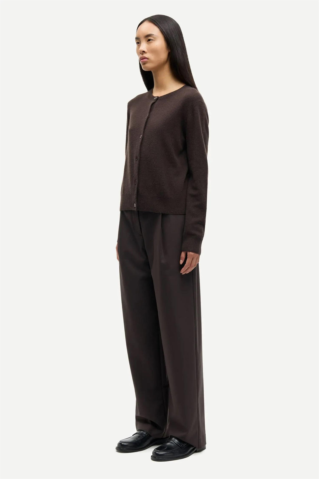 Saboston Cardigan 6304  Black Coffee