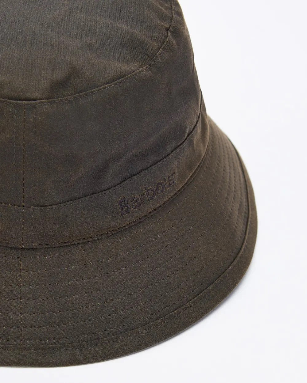 Barbour Wax Bucket Hat  Olive