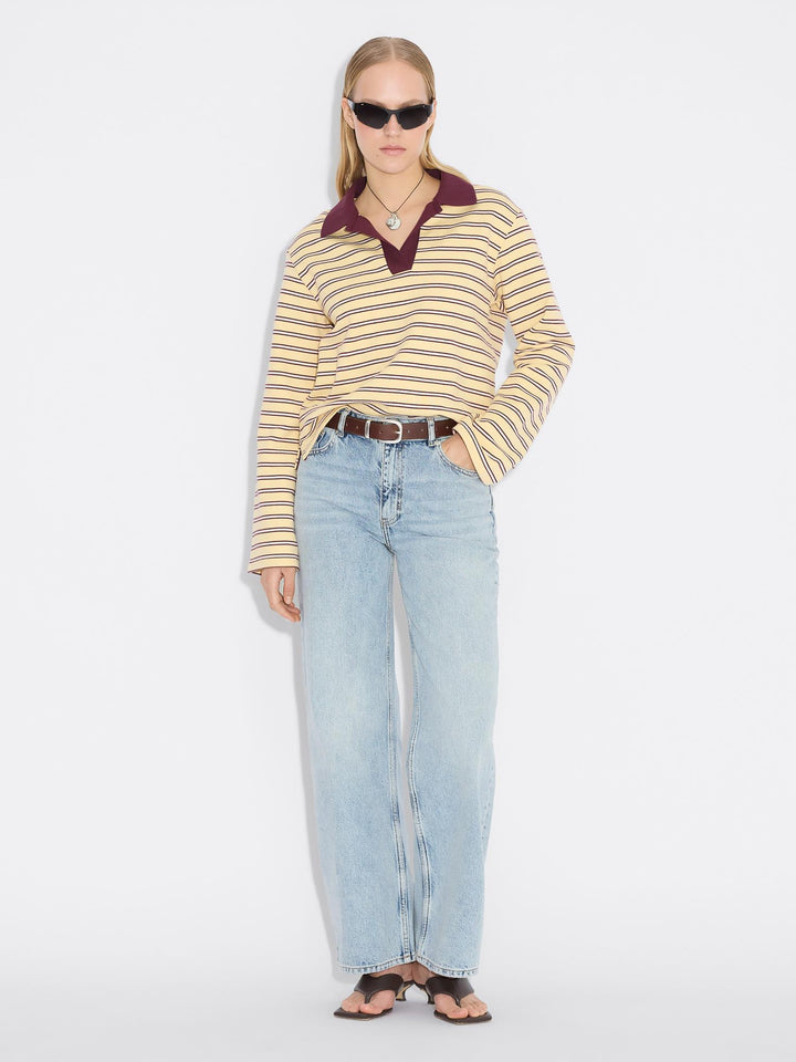 Elena Polo  Lt. Yellow Stripe