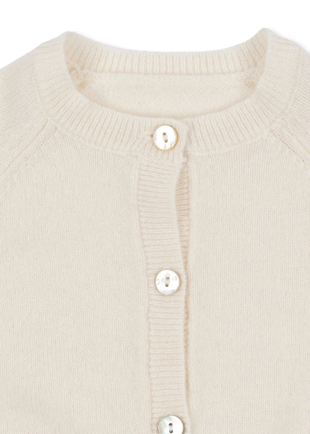 SAVORA DUE CARDIGAN Antique White