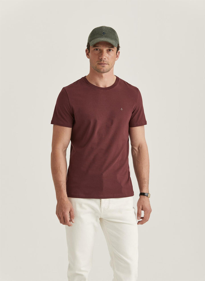 James Tee  Wine Red