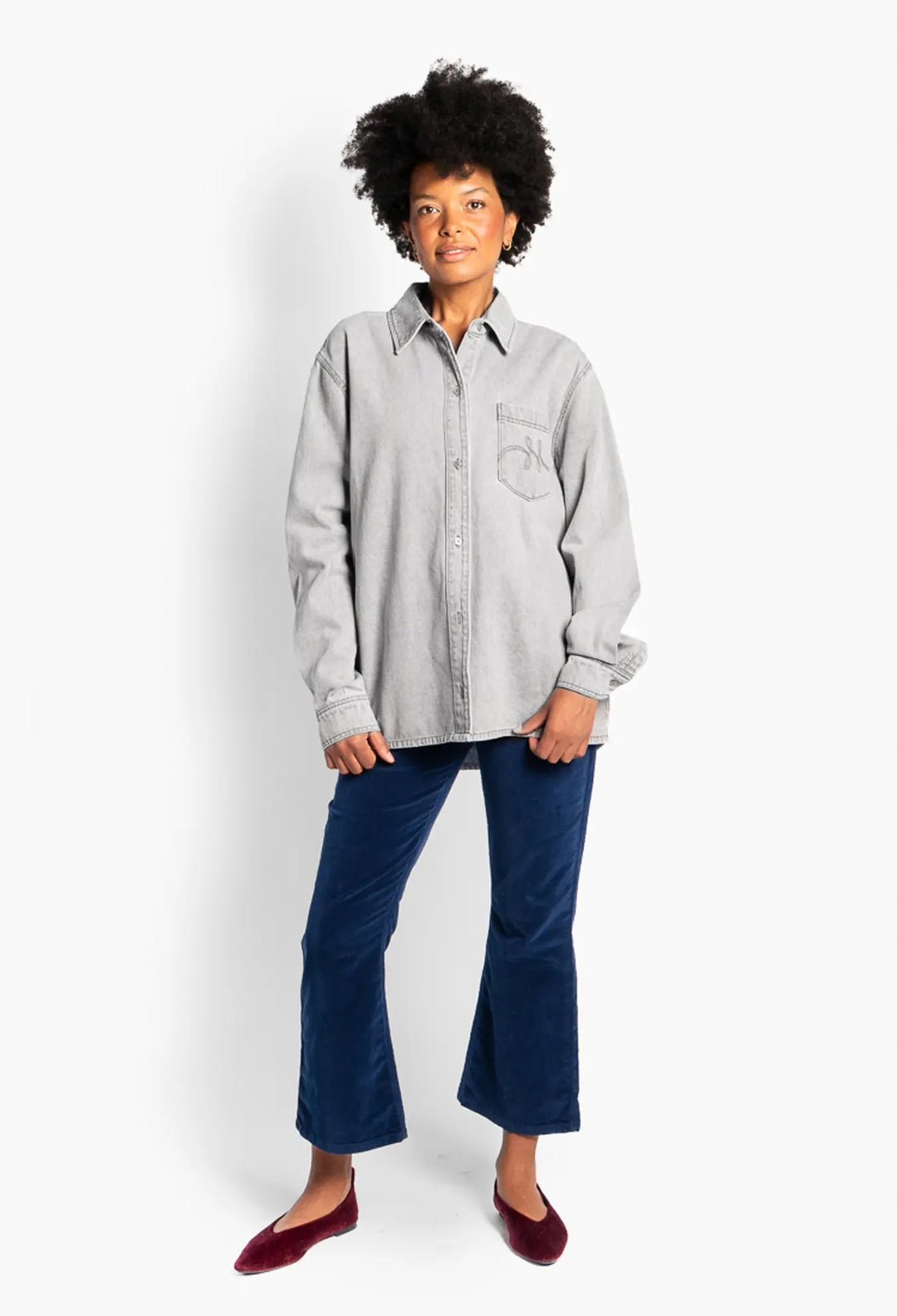 Sammy Grey Shirt  7004 Grey