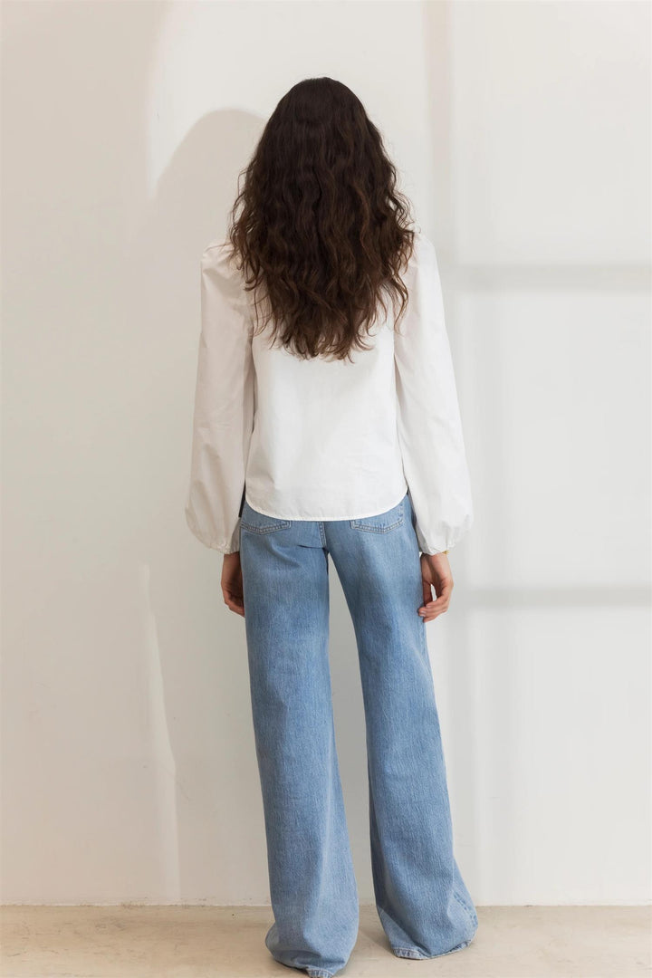 Infinity Blouse  White