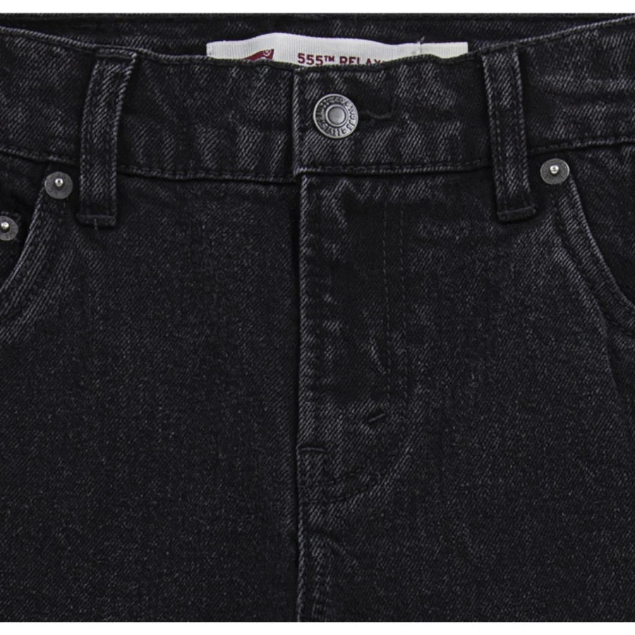 555 RELAXED STRAIGHT JEANS  Black Canyon