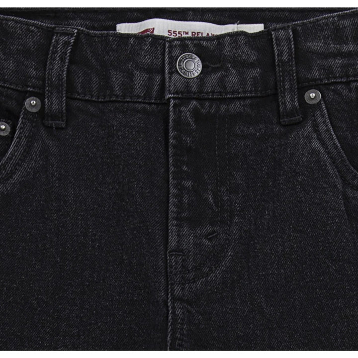 555 RELAXED STRAIGHT JEANS  Black Canyon